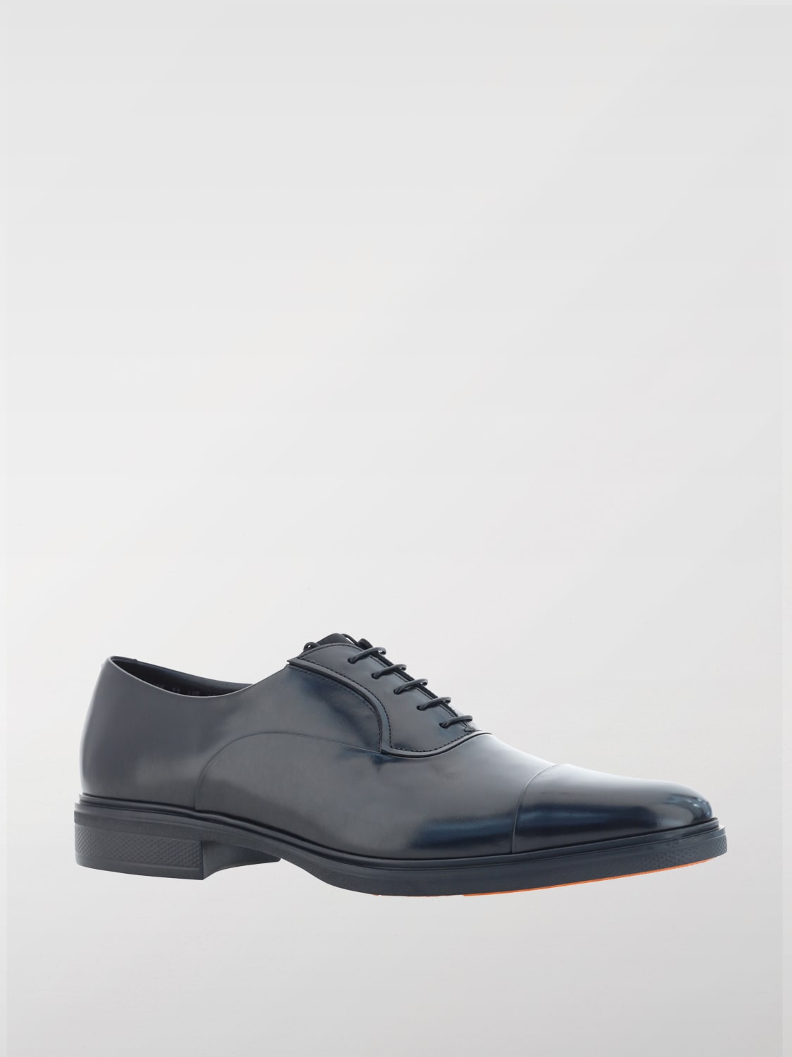 SANTONI BROGUE SHOES: Brogue shoes men Santoni, Black - Img 2