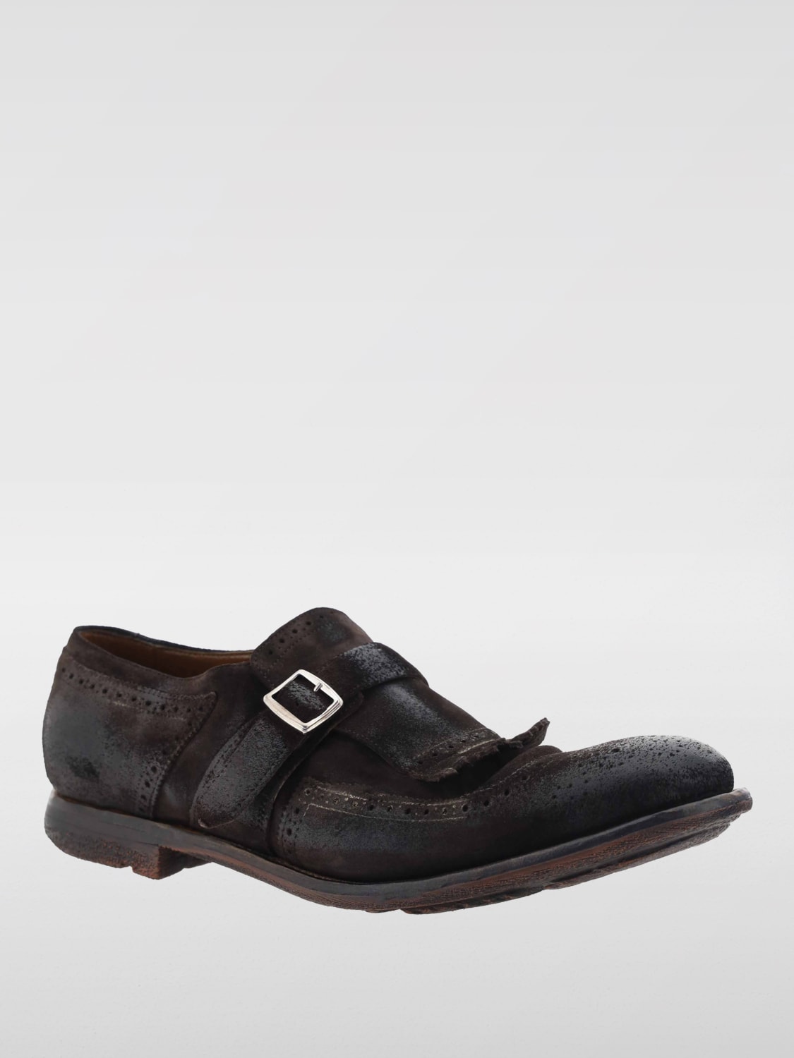 CHURCH'S MOCASSINS: Chaussures derby homme Church's, Marron - Img 2