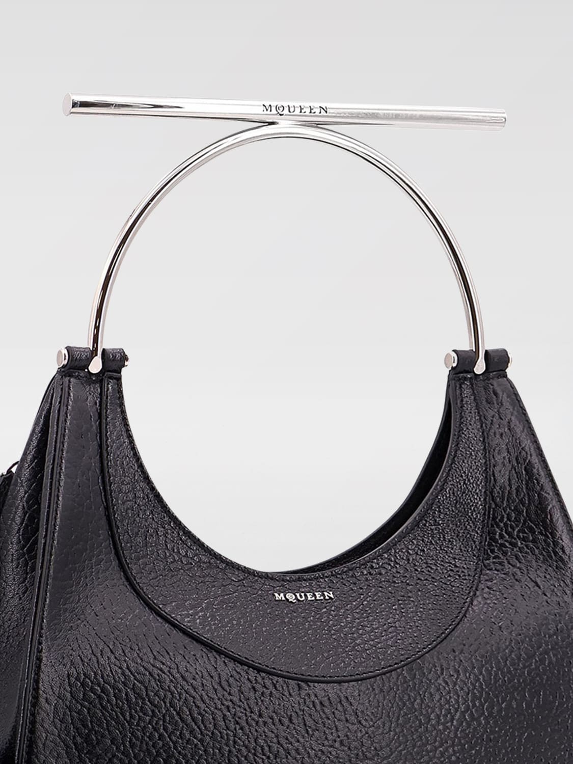 MCQUEEN: Handbag woman - Black | McQueen handbag 8035241VDBB