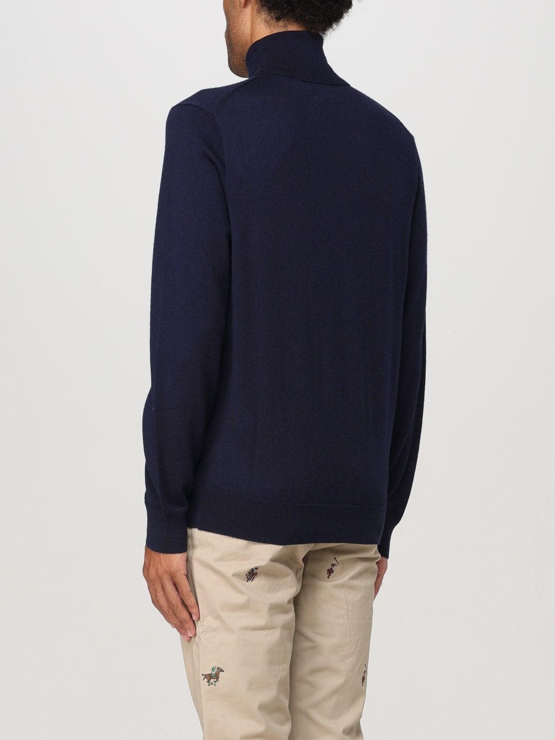 POLO RALPH LAUREN SWEATER: Sweater men Polo Ralph Lauren, Blue - Img 2