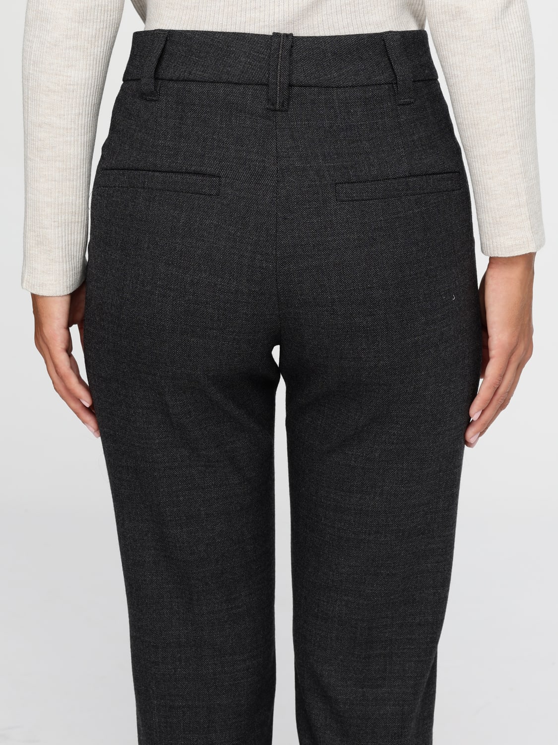 BRUNELLO CUCINELLI PANTS: Pants woman Brunello Cucinelli, Grey - Img 5