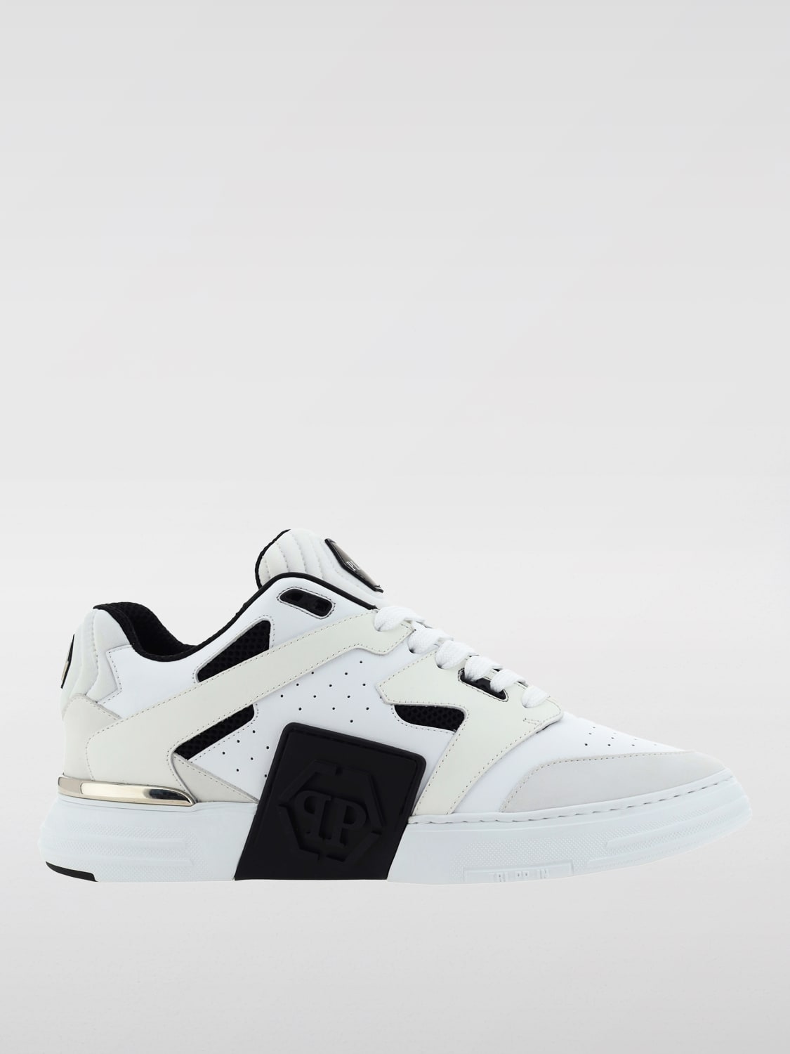 PHILIPP PLEIN Baskets homme Blanc Baskets Philipp Plein SADSMSC3912PLE010N en ligne sur GIGLIO.COM