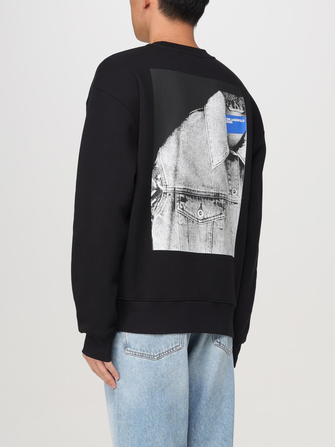 KARL LAGERFELD PULLOVER: Pullover herren Karl Lagerfeld, Schwarz - Img 2