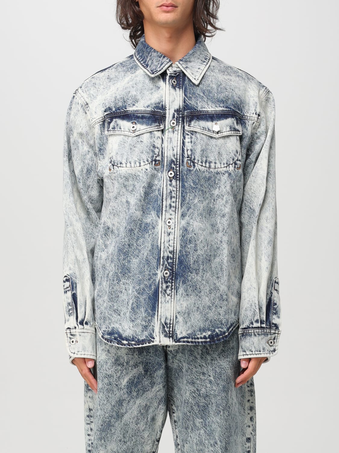 Giglio Overshirt Kenzo in denim