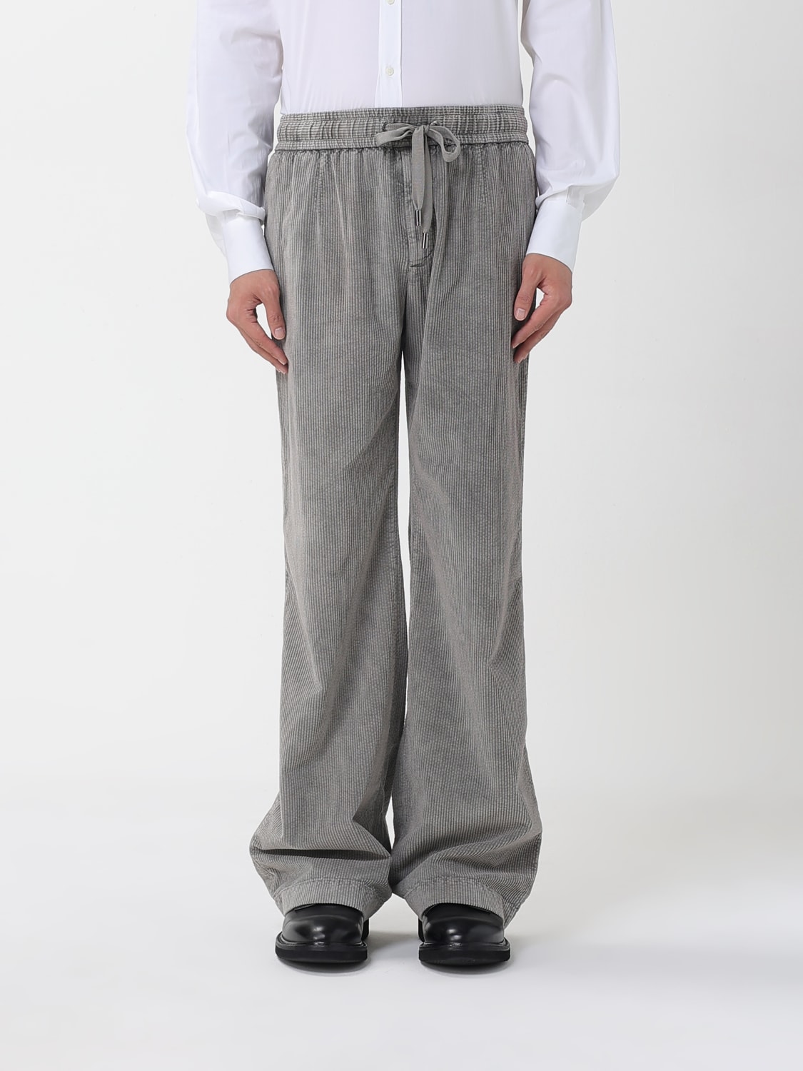 DOLCE & GABBANA PANTS: Pants men Dolce & Gabbana, Grey - Img 1