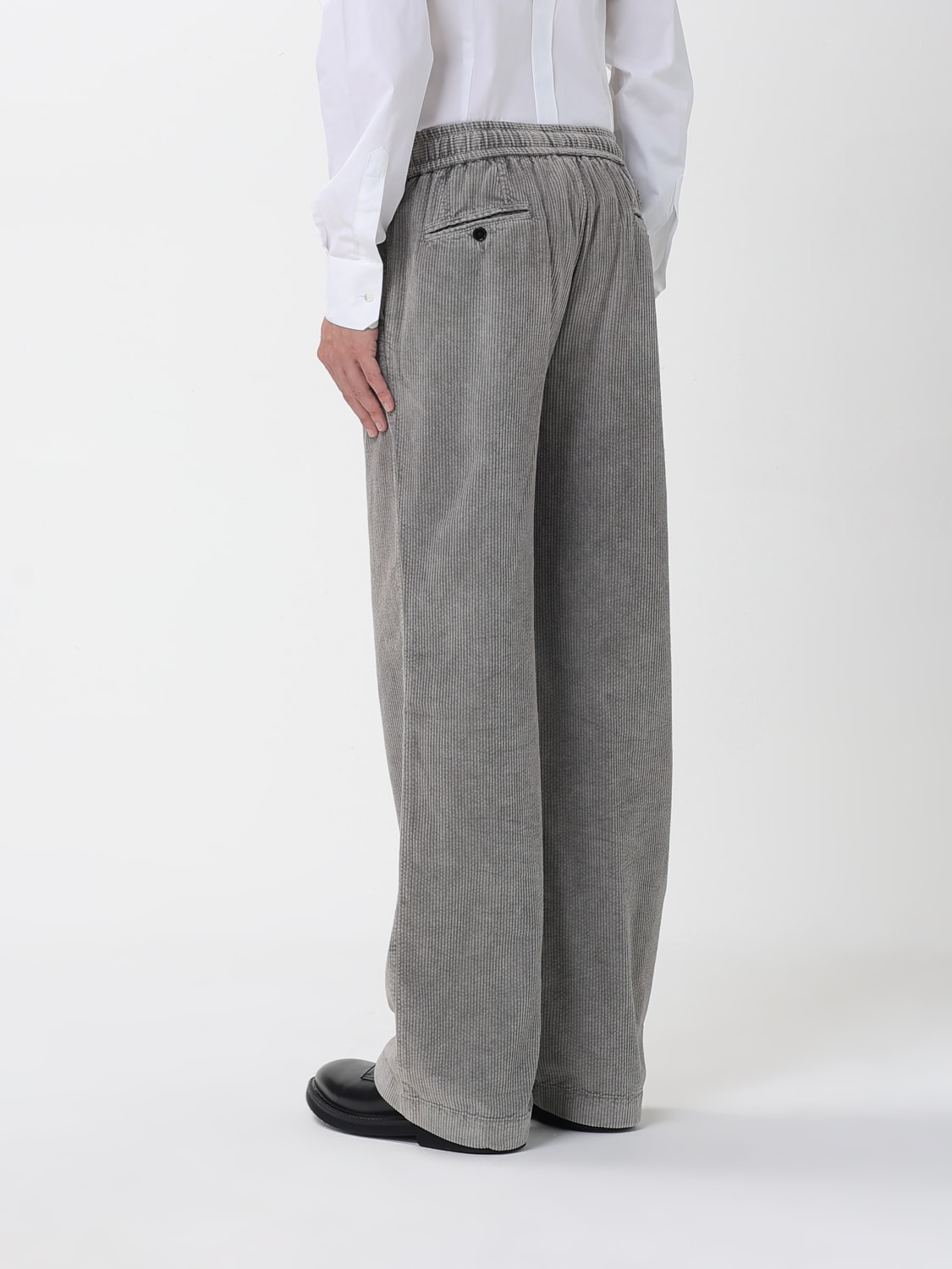DOLCE & GABBANA PANTS: Pants men Dolce & Gabbana, Grey - Img 3
