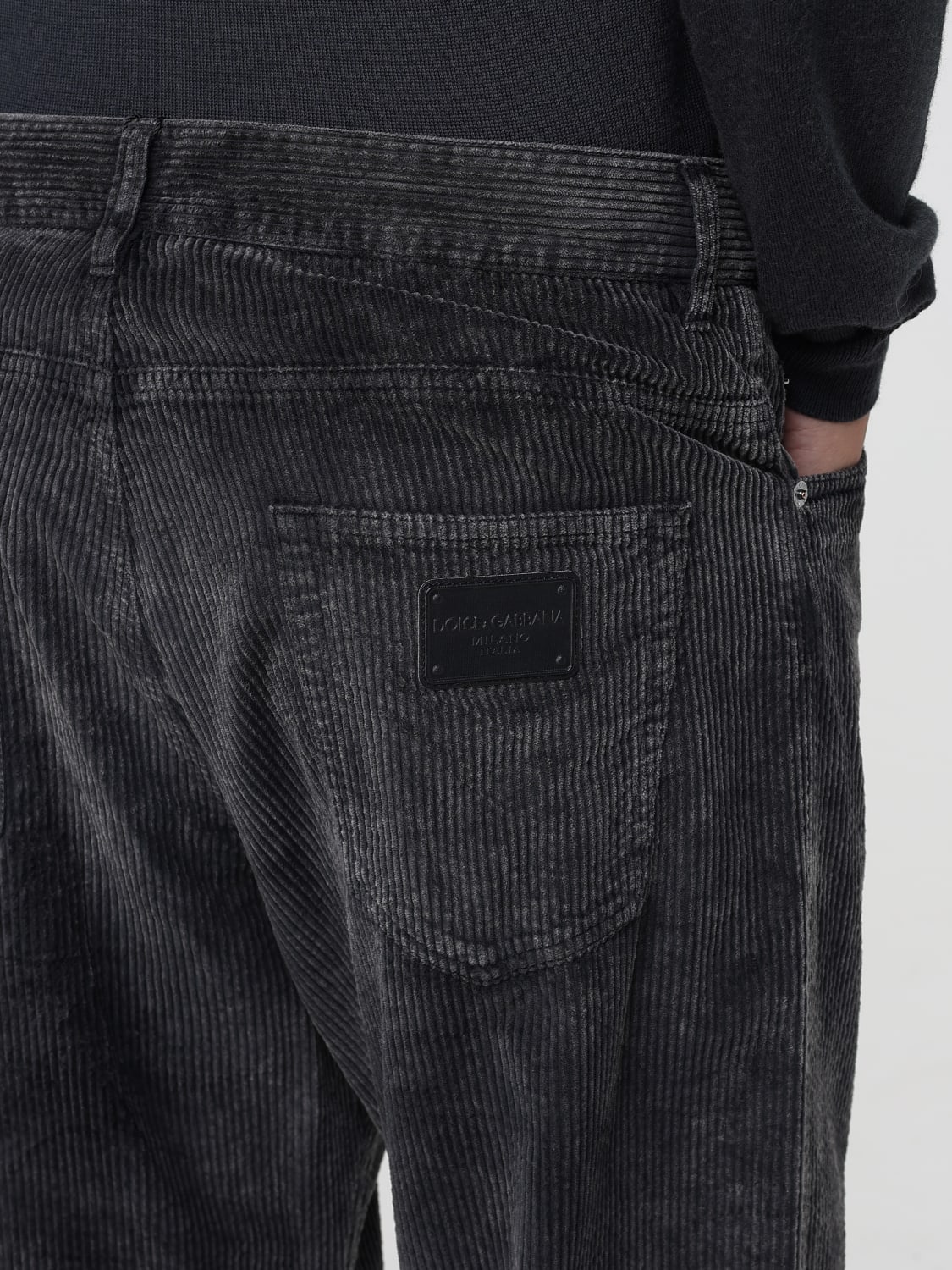 DOLCE & GABBANA PANTS: Pants men Dolce & Gabbana, Black - Img 5