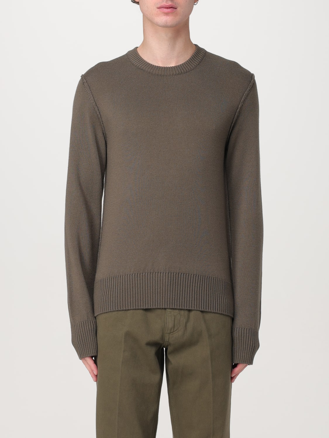 DOLCE & GABBANA SWEATER: Sweater men Dolce & Gabbana, Brown - Img 1