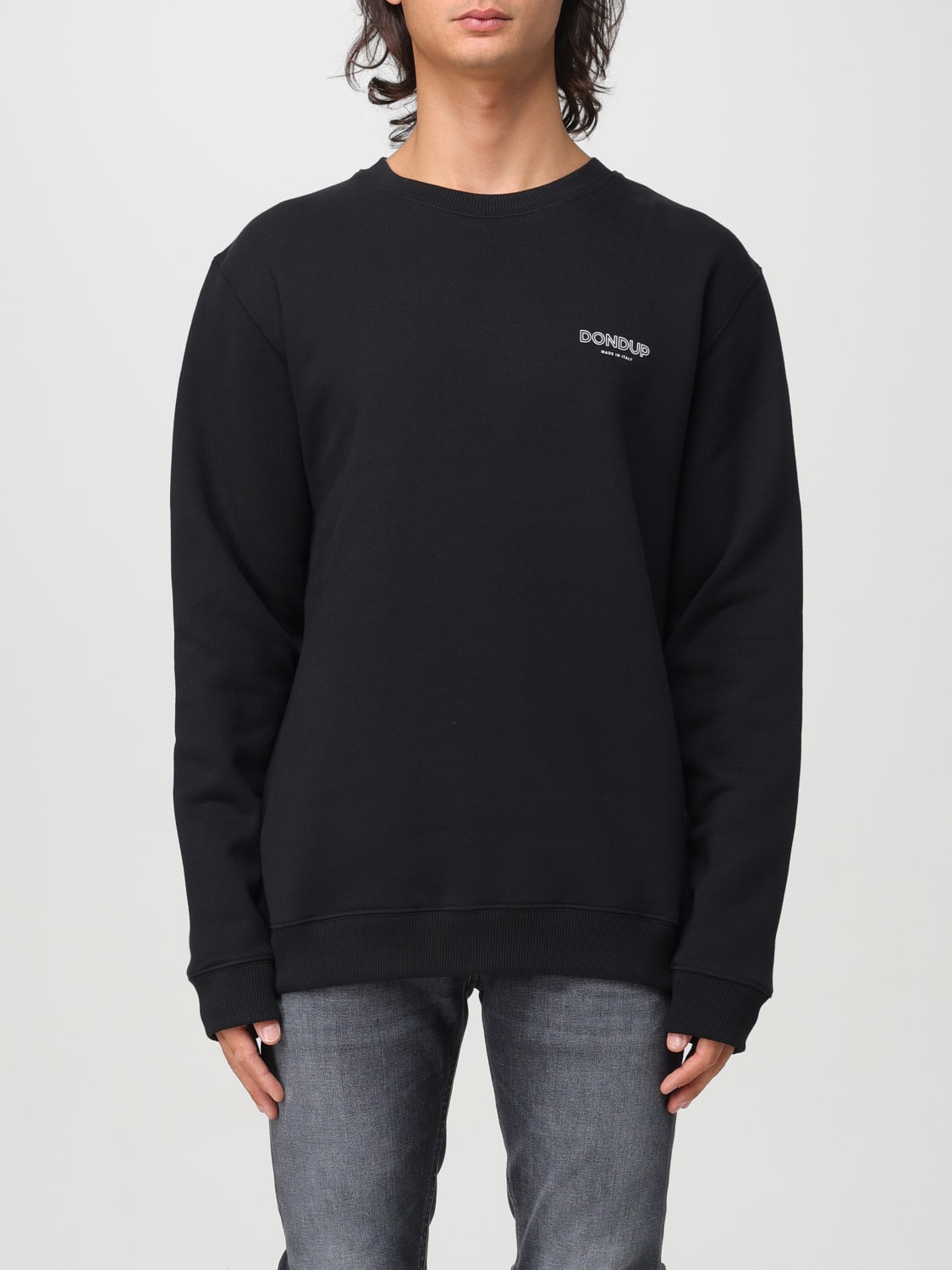 DONDUP SWEATSHIRT: Sweatshirt men Dondup, Black - Img 1