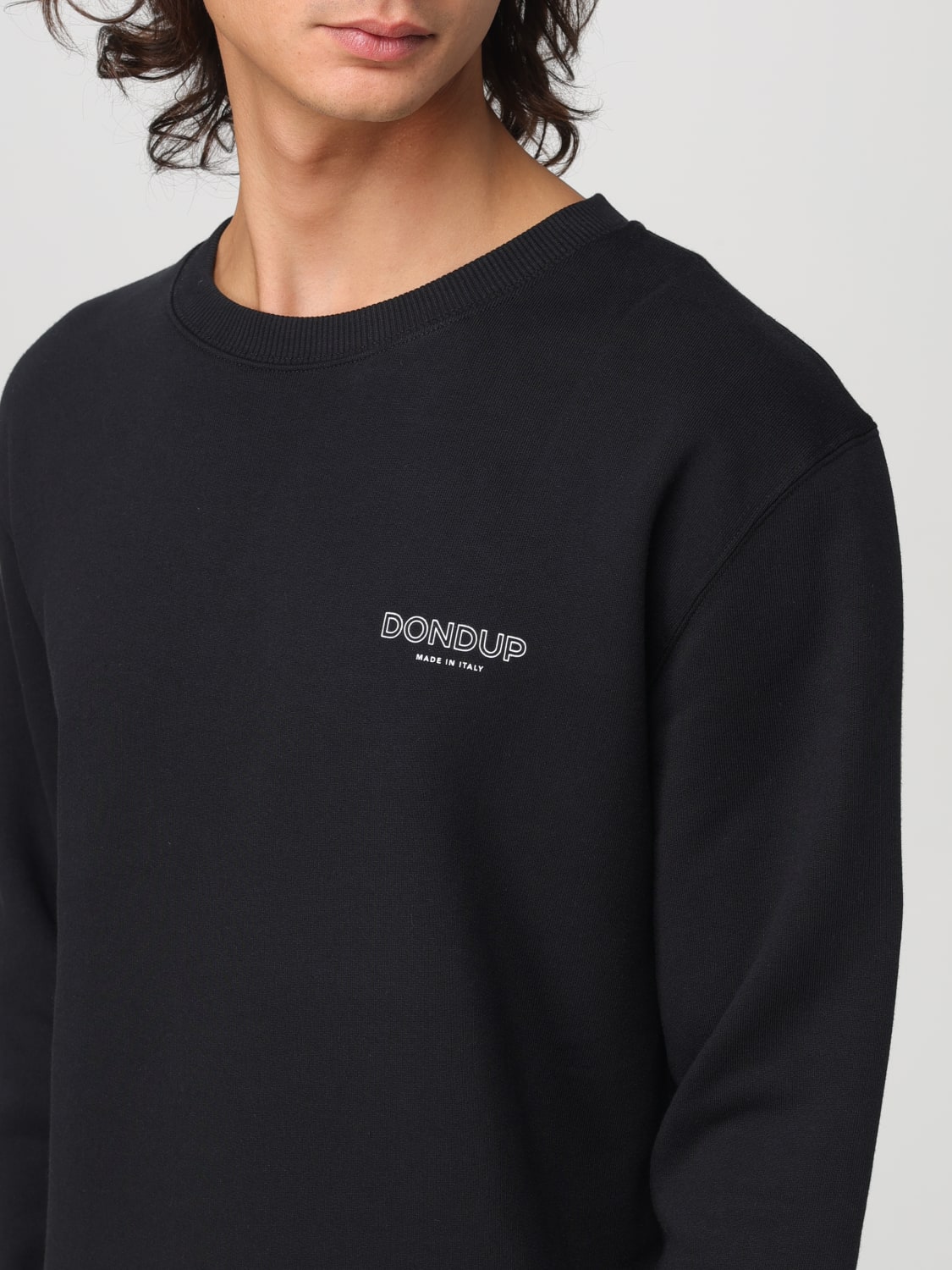 DONDUP SWEATSHIRT: Sweatshirt men Dondup, Black - Img 3