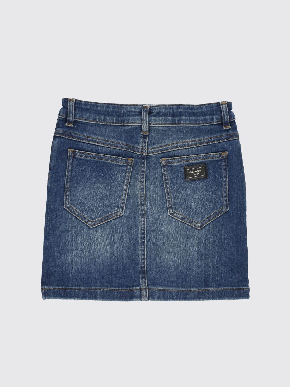 DOLCE & GABBANA SKIRT: Skirt kids Dolce & Gabbana, Blue - Img 2