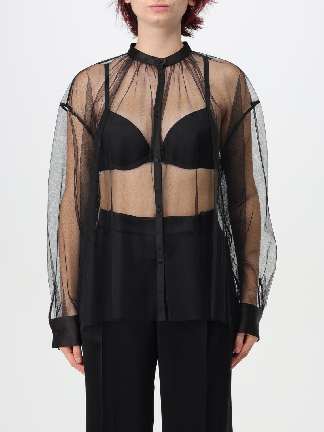 Giglio Camicia Forte Forte in tulle