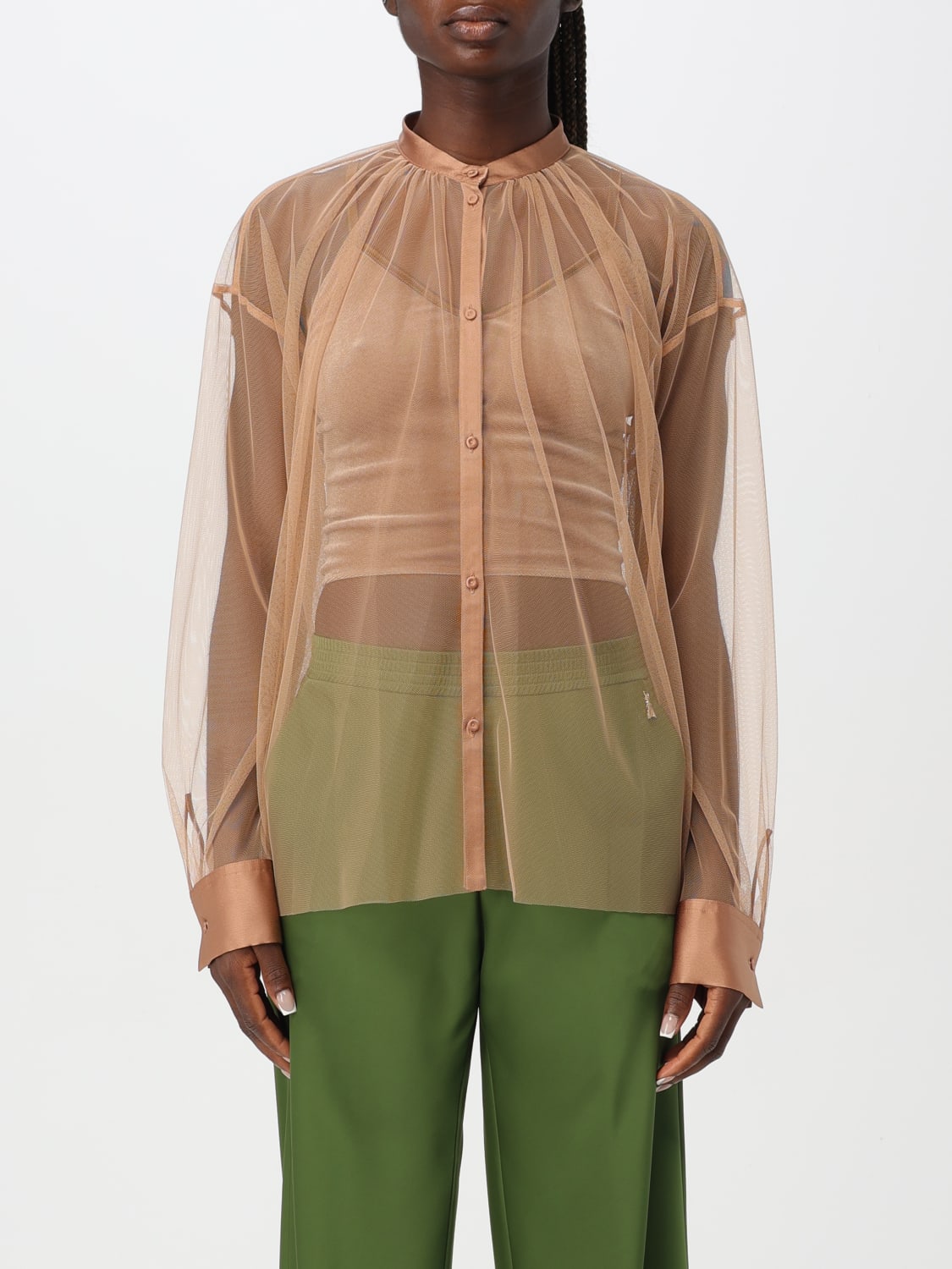 Giglio Camicia Forte Forte in tulle