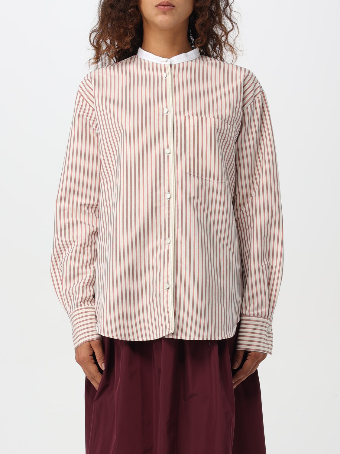 Giglio Camicia Forte Forte in cotone a righe