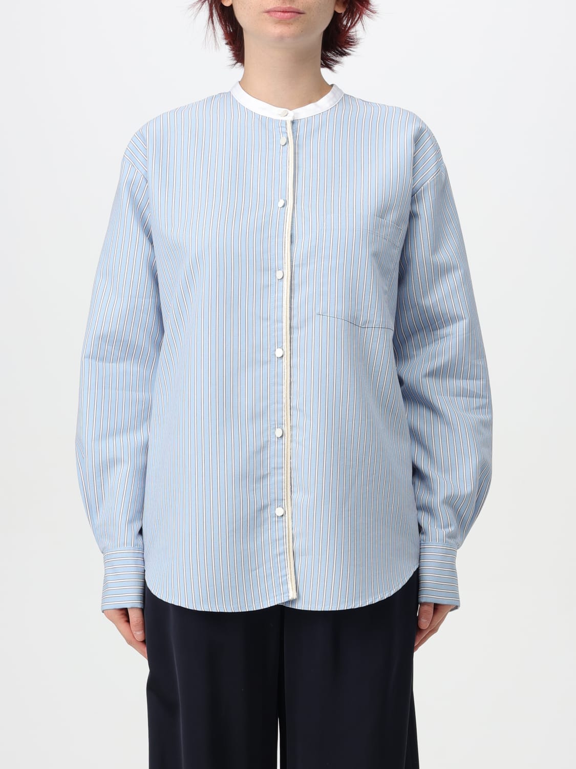 Giglio Camicia Forte Forte in cotone a righe