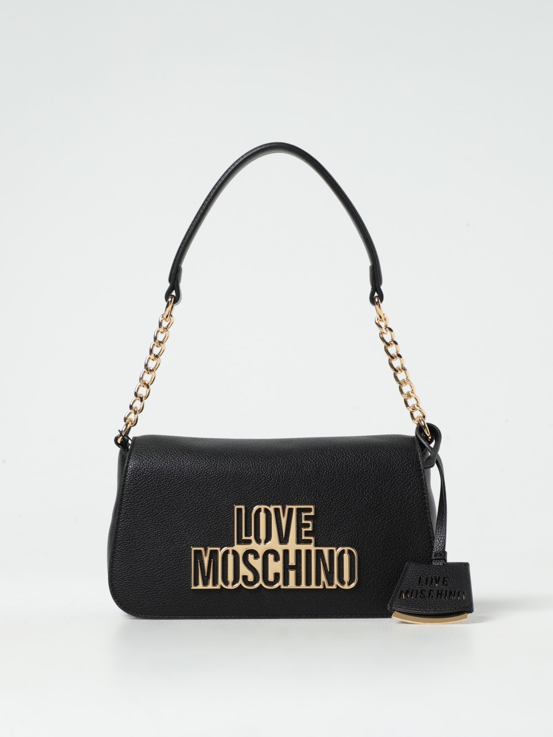 LOVE MOSCHINO SHOULDER BAG: Shoulder bag woman Love Moschino, Black - Img 1