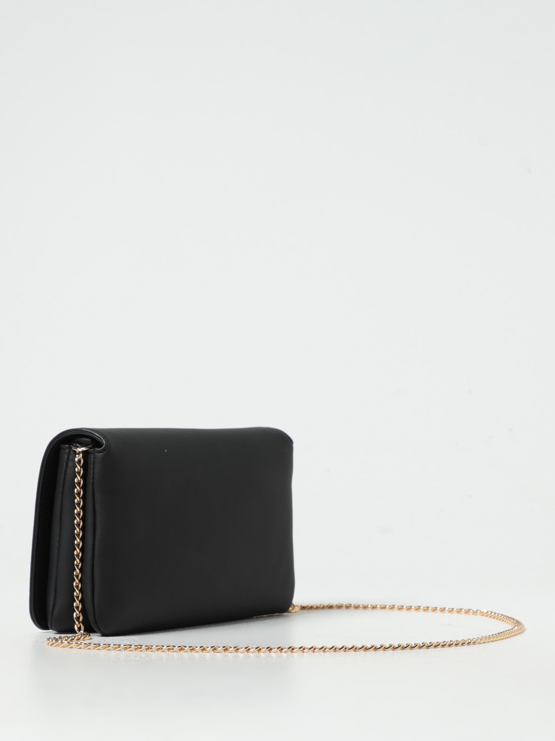 LOVE MOSCHINO MINI BAG: Shoulder bag woman Love Moschino, Black - Img 2