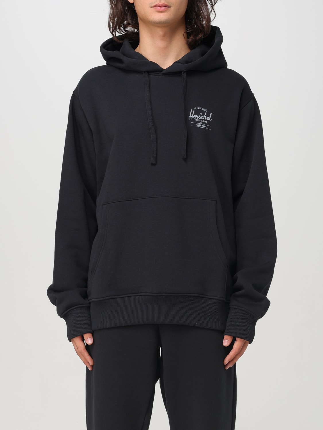 HERSCHEL SUPPLY CO. SWEATSHIRT: Sweatshirt men Herschel Supply Co., Black - Img 1