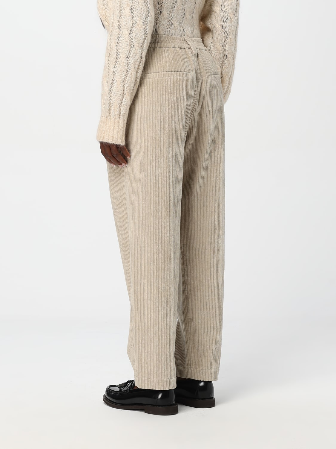 BRUNELLO CUCINELLI PANTS: Pants woman Brunello Cucinelli, Pearl - Img 3