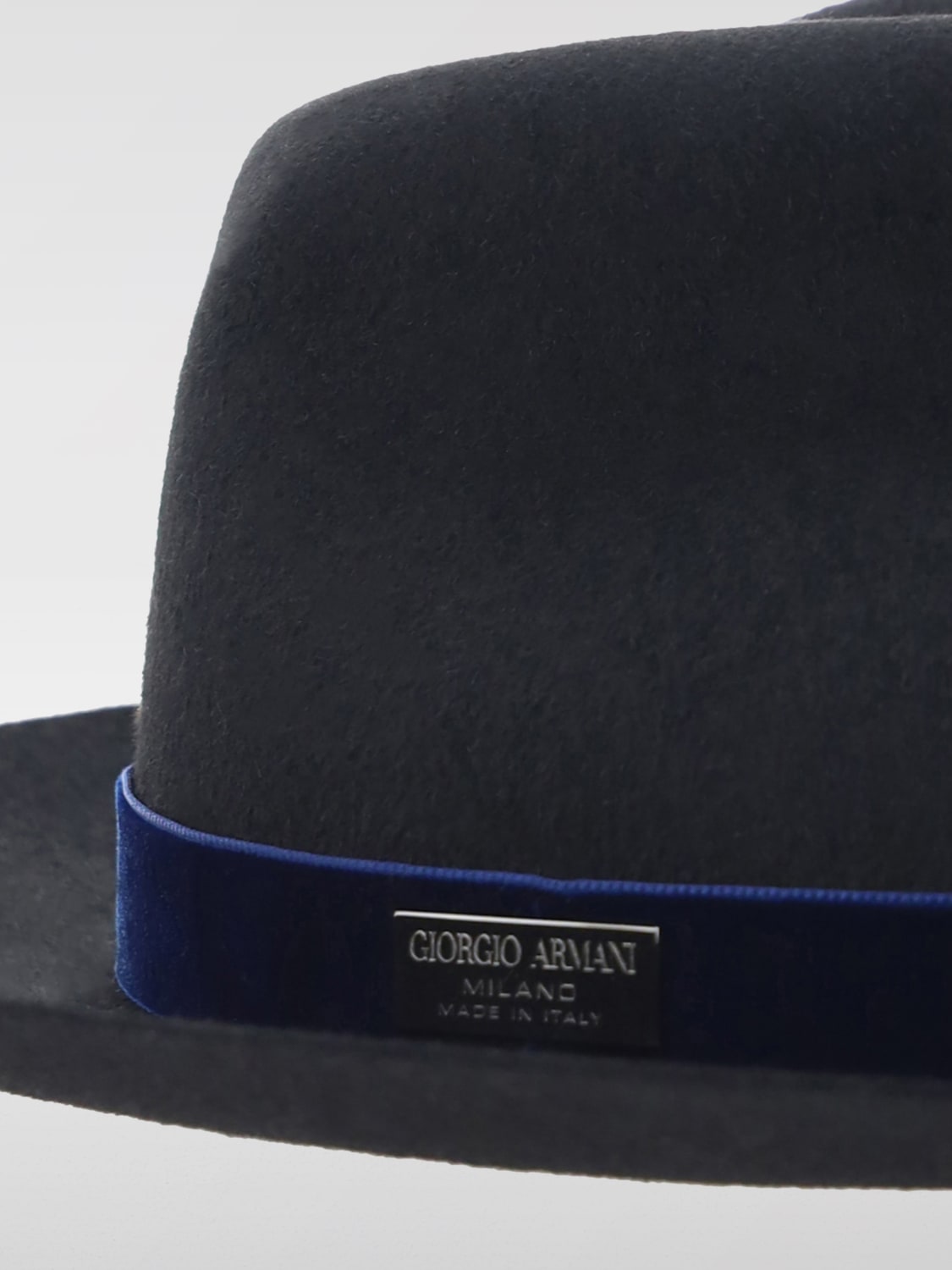 GIORGIO ARMANI: Hat woman - Blue | Giorgio Armani hat