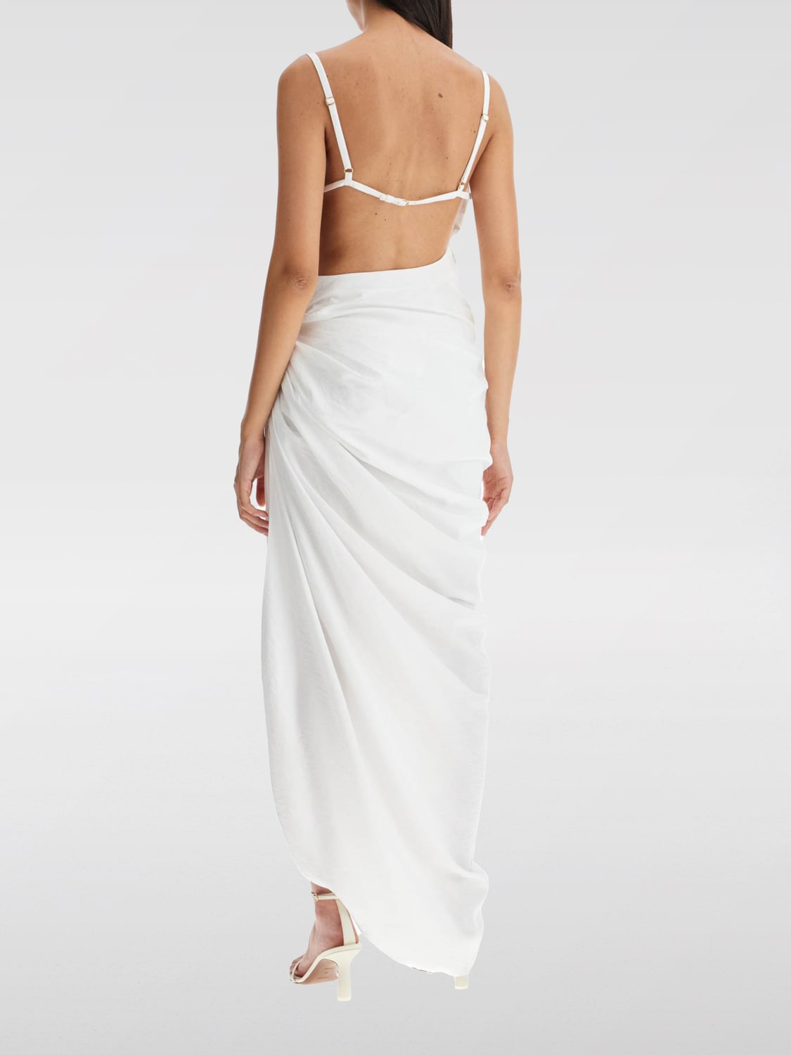 JACQUEMUS DRESS: Dress woman Jacquemus, White - Img 2