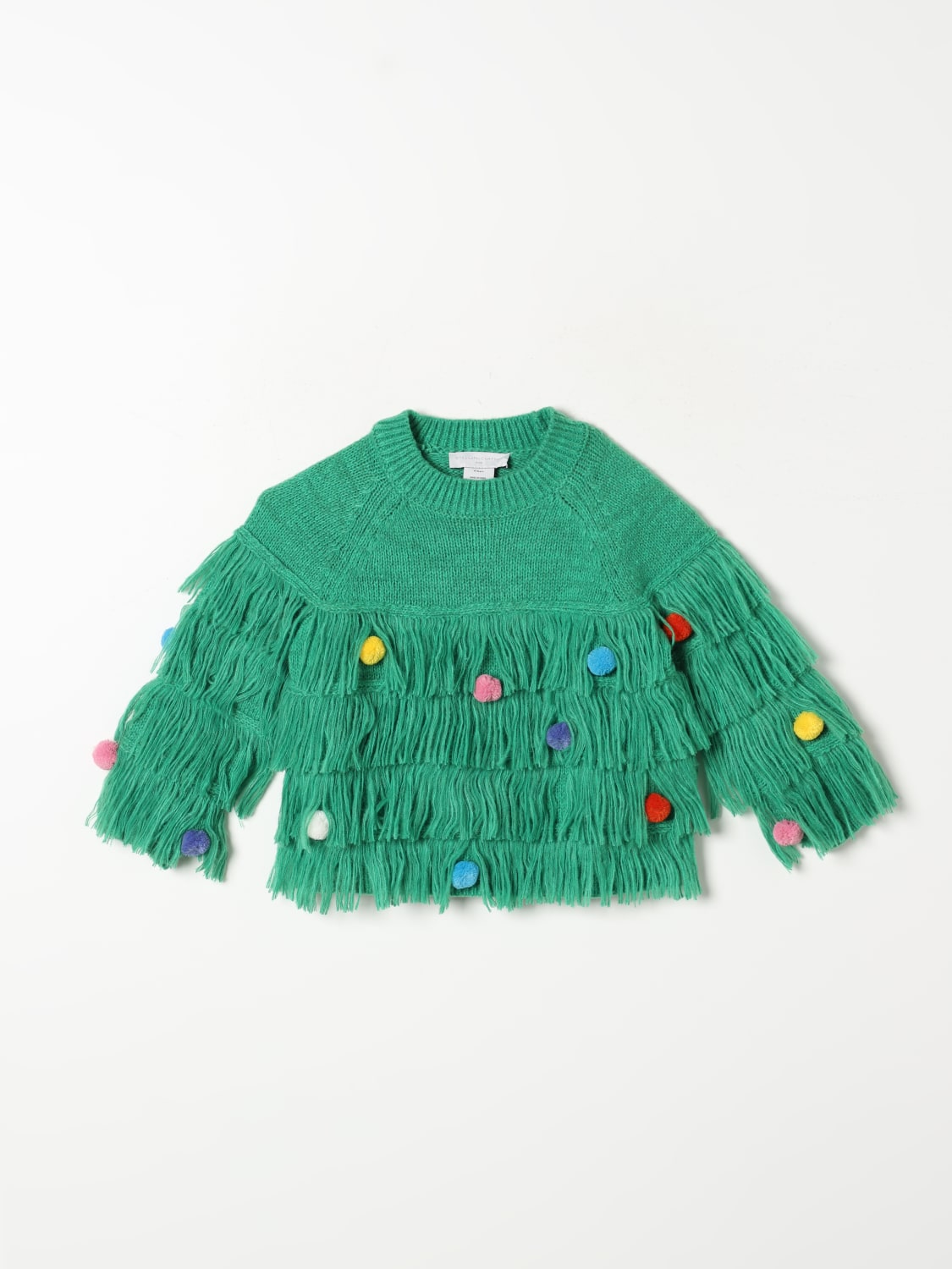 STELLA MCCARTNEY KIDS SWEATER: Sweater kids Stella McCartney Kids, Green - Img 1