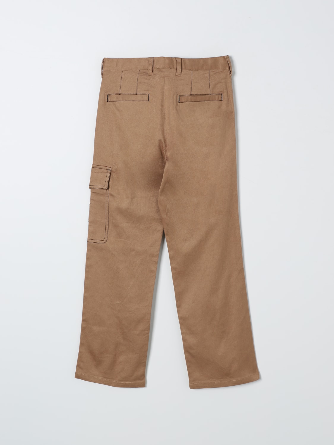 N° 21 PANTS: Pants kids N° 21, Brown - Img 2