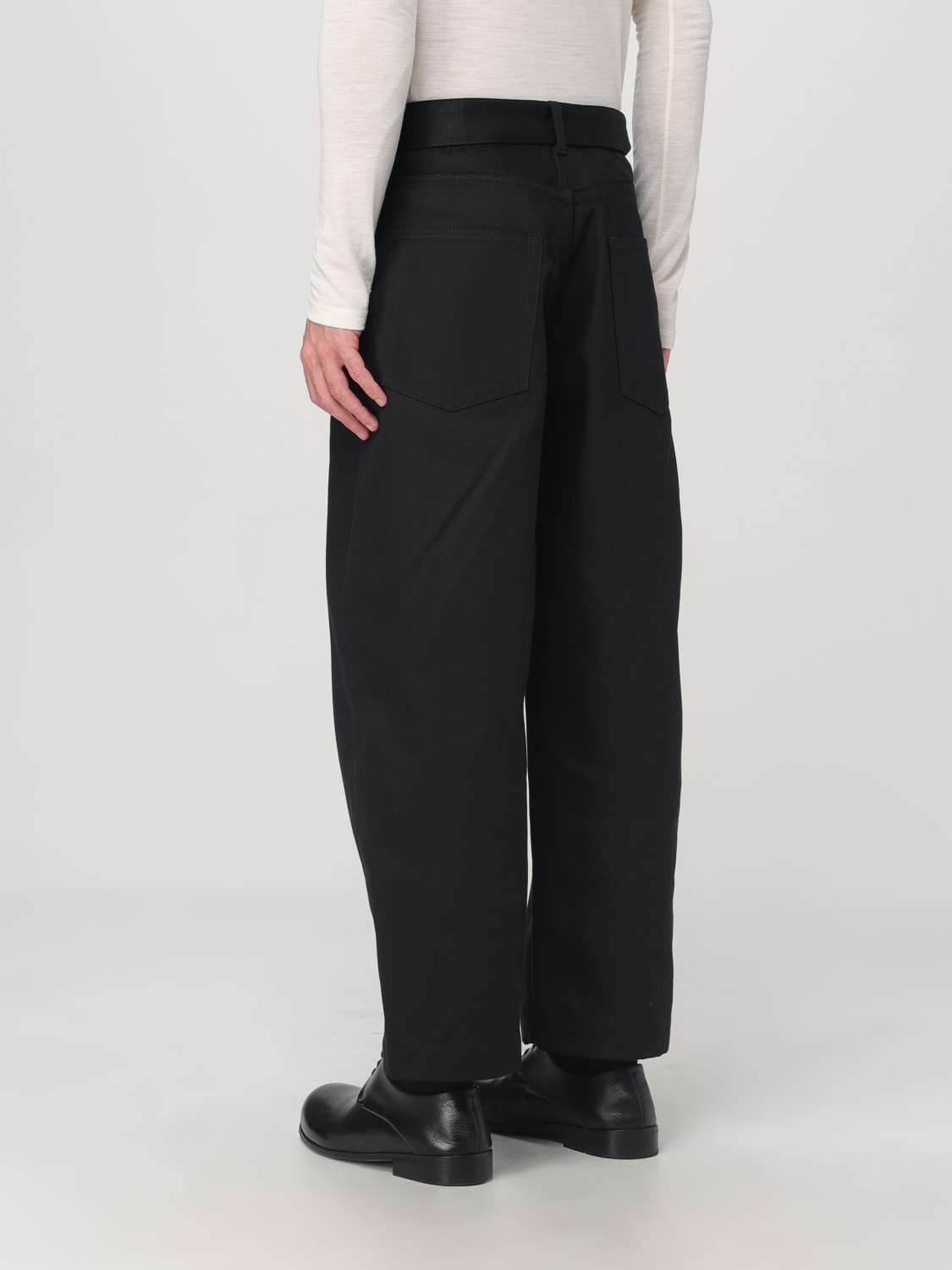 JIL SANDER PANTS: Pants men Jil Sander, Black - Img 3