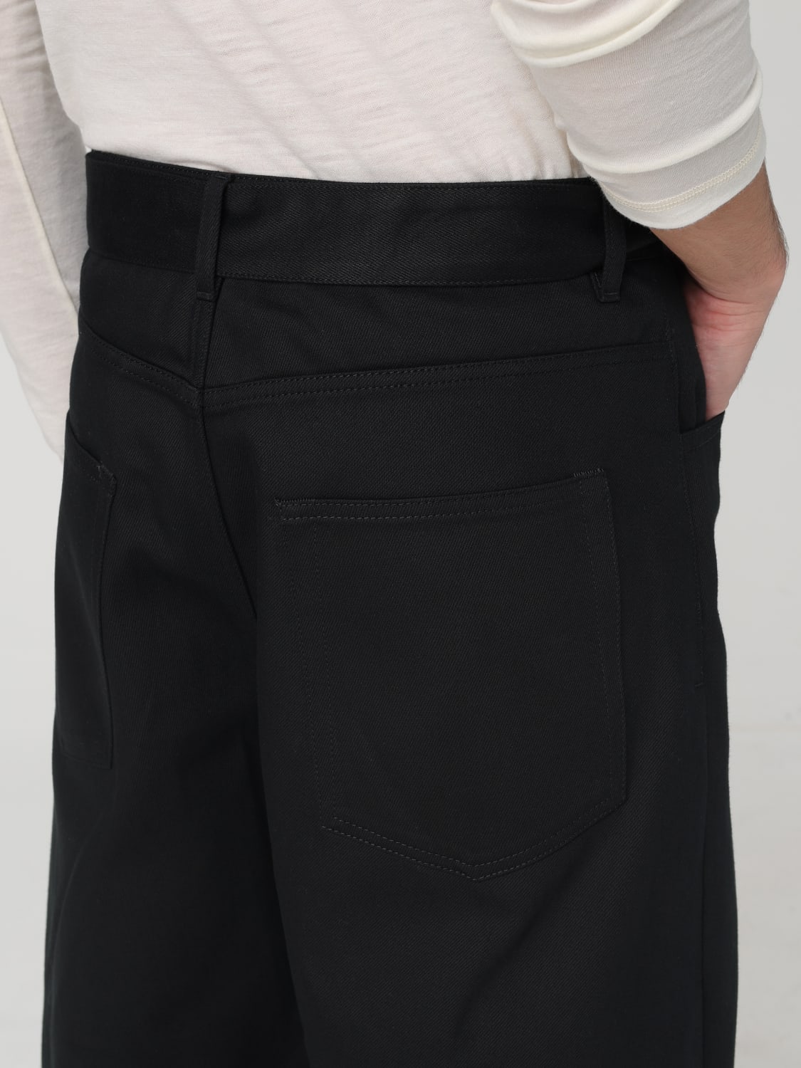 JIL SANDER PANTS: Pants men Jil Sander, Black - Img 5