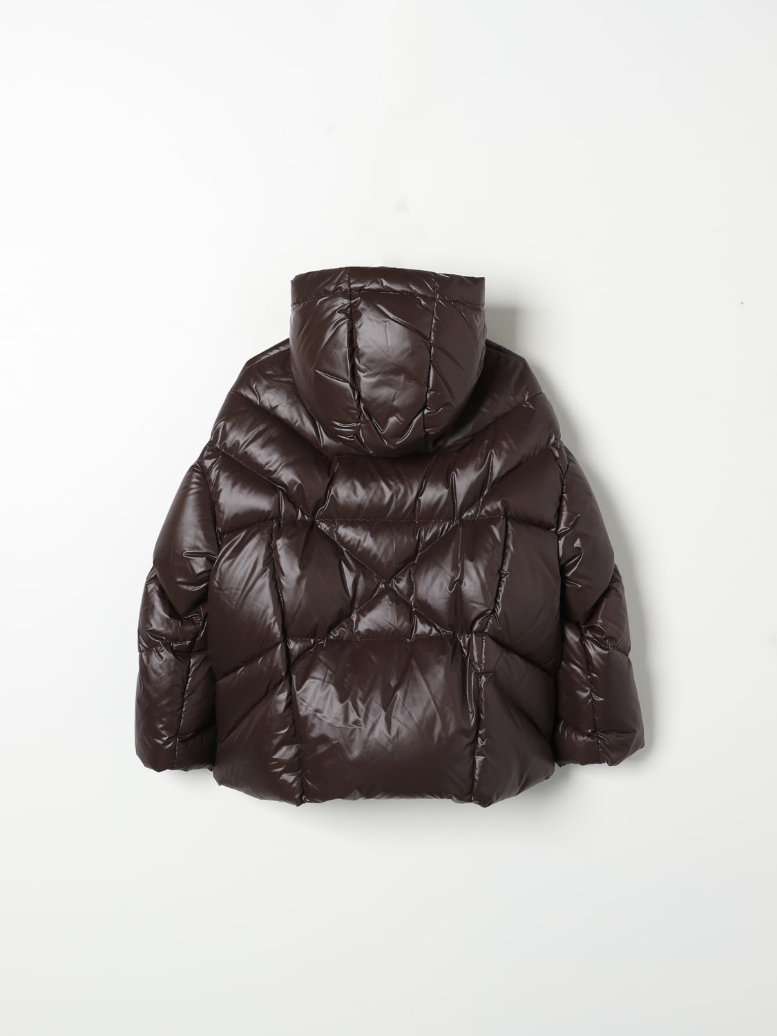 KHRISJOY JACKET: Khrisjoy girls' down jacket, Brown - Img 2