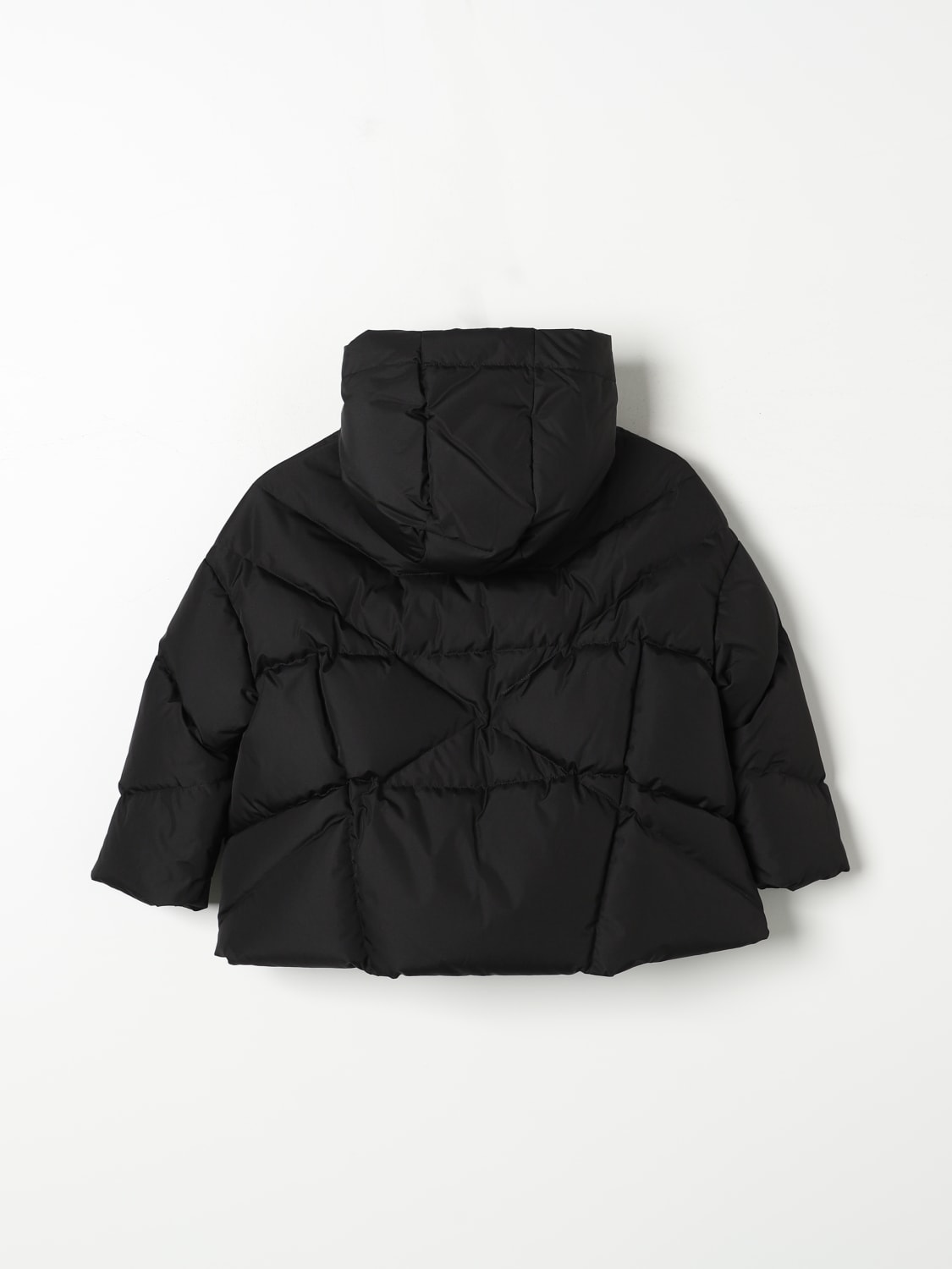 KHRISJOY JACKET: Coat kids Khrisjoy, Black - Img 2