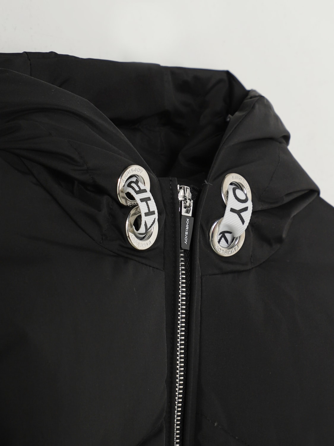 KHRISJOY JACKET: Coat kids Khrisjoy, Black - Img 3