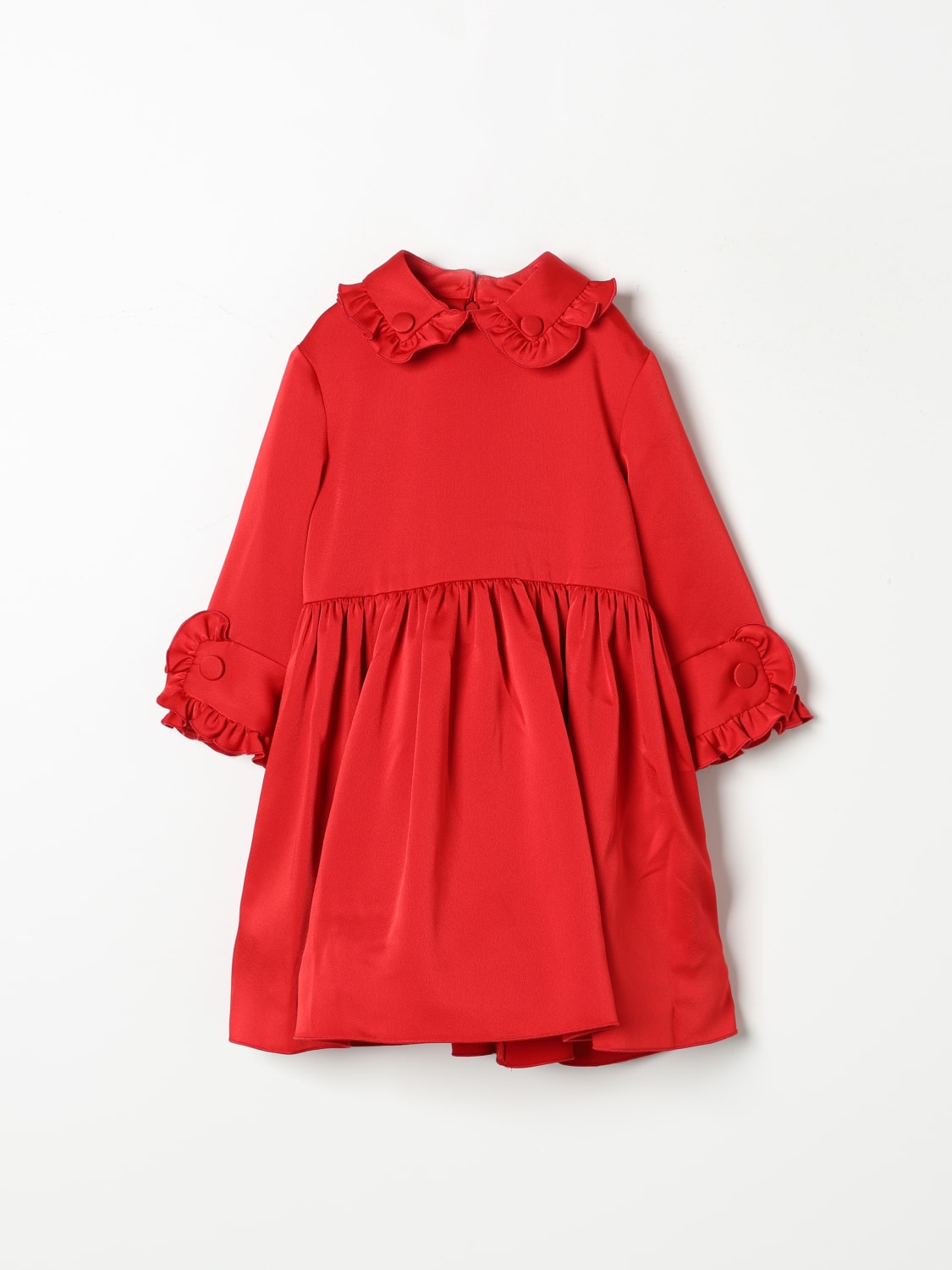 MI MI SOL ROBE: Robe enfant Mi Mi Sol, Rouge - Img 1