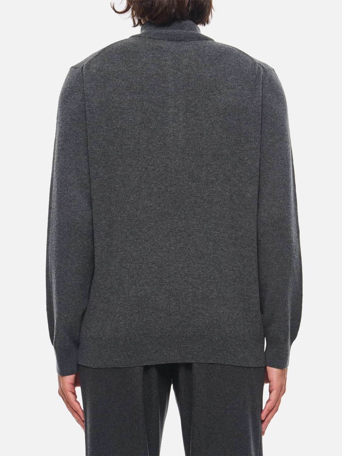 POLO RALPH LAUREN SWEATER: Sweater men Polo Ralph Lauren, Grey 1 - Img 3