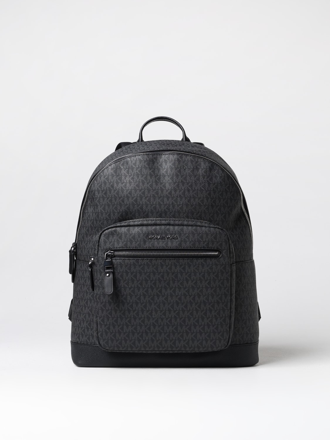 Giglio Zaino Hudson Michael Kors in cotone spalmato con monogram all over
