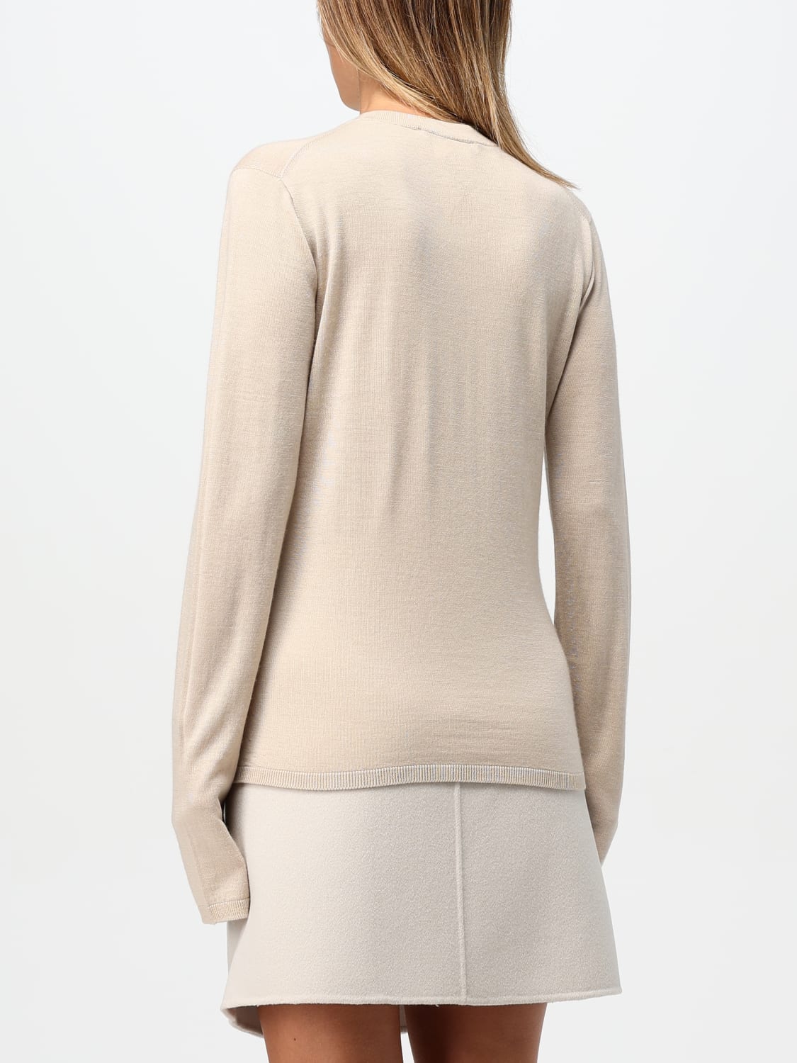 MAX MARA SWEATER: Top woman Max Mara, Beige - Img 3