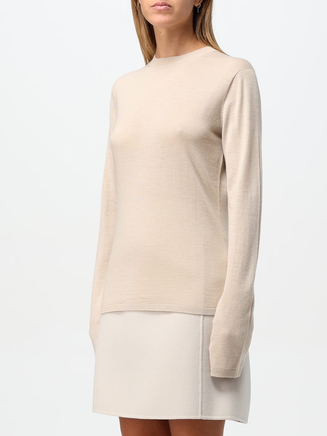 MAX MARA SWEATER: Top woman Max Mara, Beige - Img 4