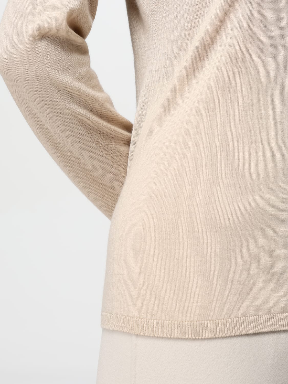 MAX MARA SWEATER: Top woman Max Mara, Beige - Img 5