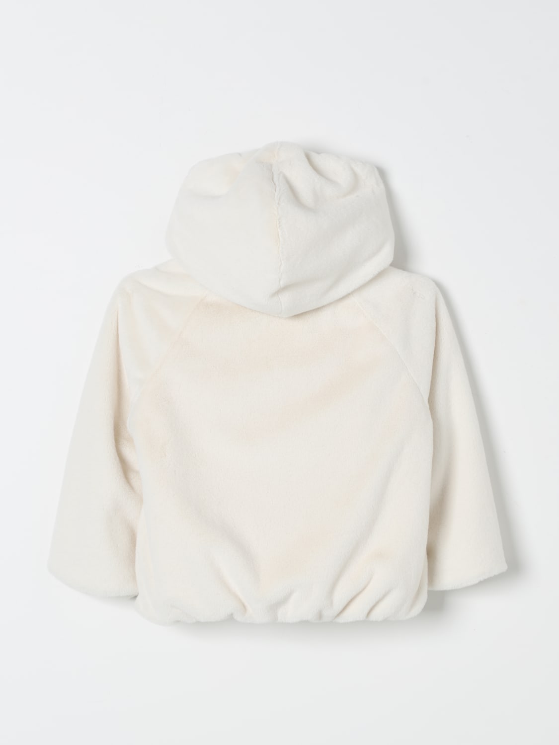 IL GUFO COATS: Coats kids Il Gufo, White - Img 2