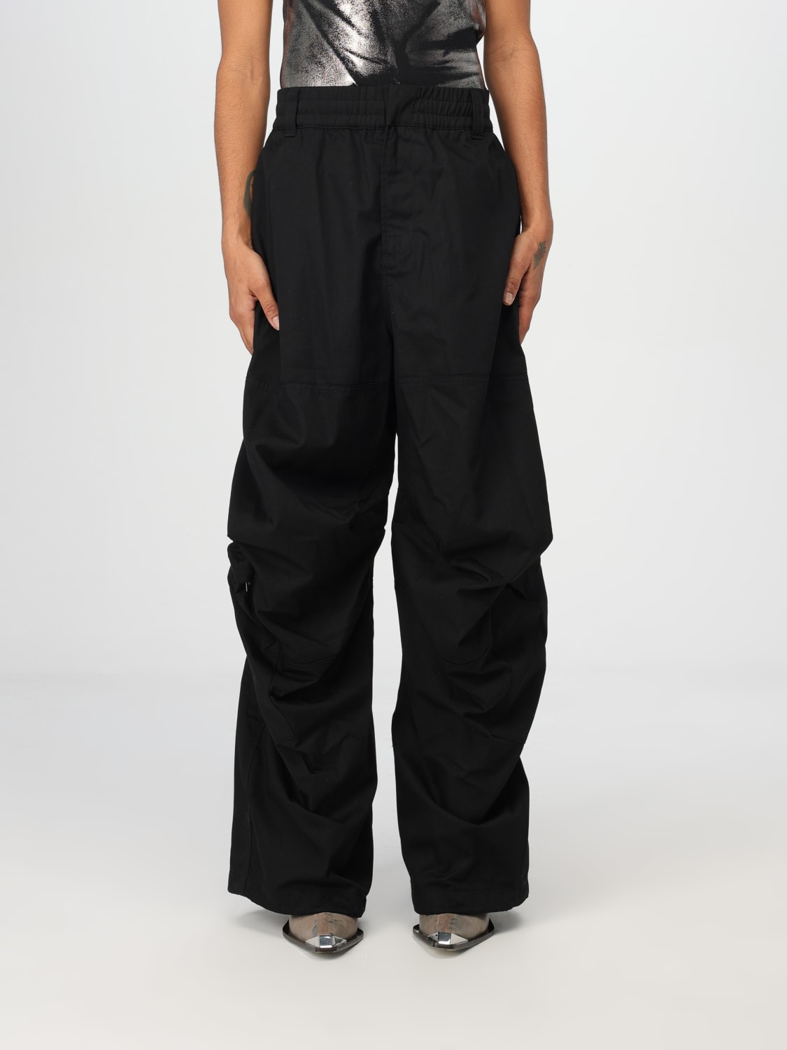 DIESEL PANTS: Pants woman Diesel, Black - Img 1