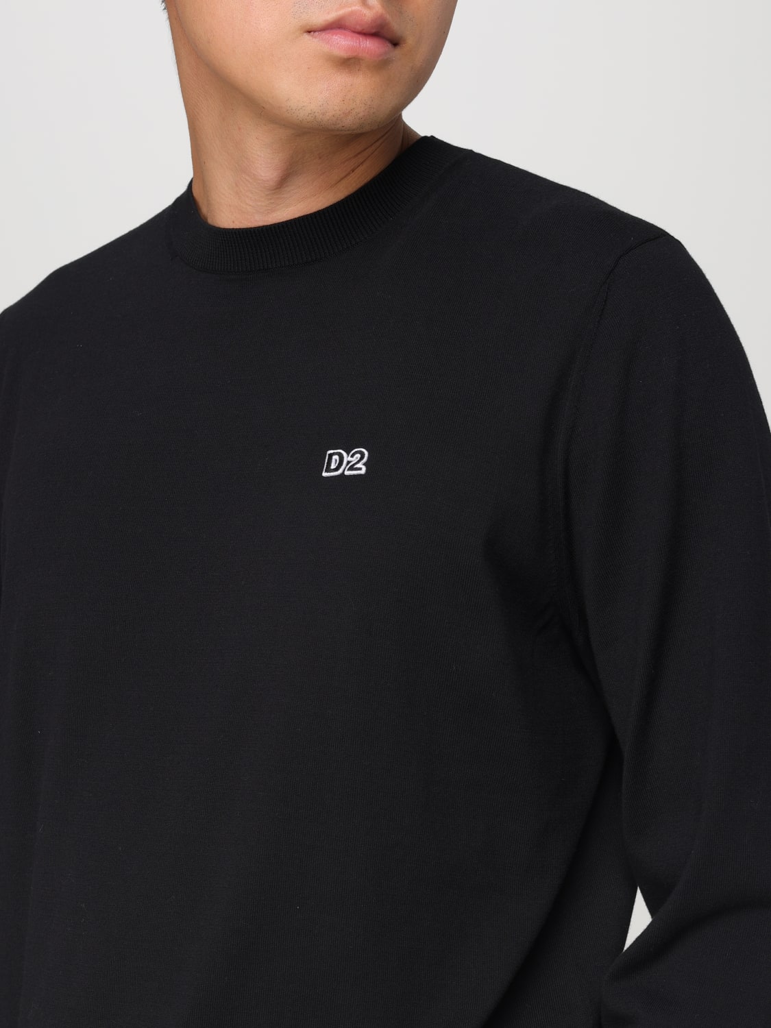 DSQUARED2 SWEATER: Sweatshirt men Dsquared2, Black - Img 3