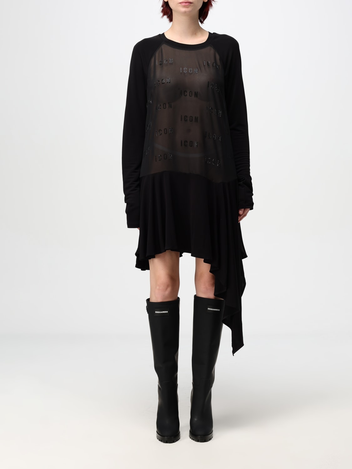 DSQUARED2 ROBES: Robes femme Dsquared2, Noir - Img 1