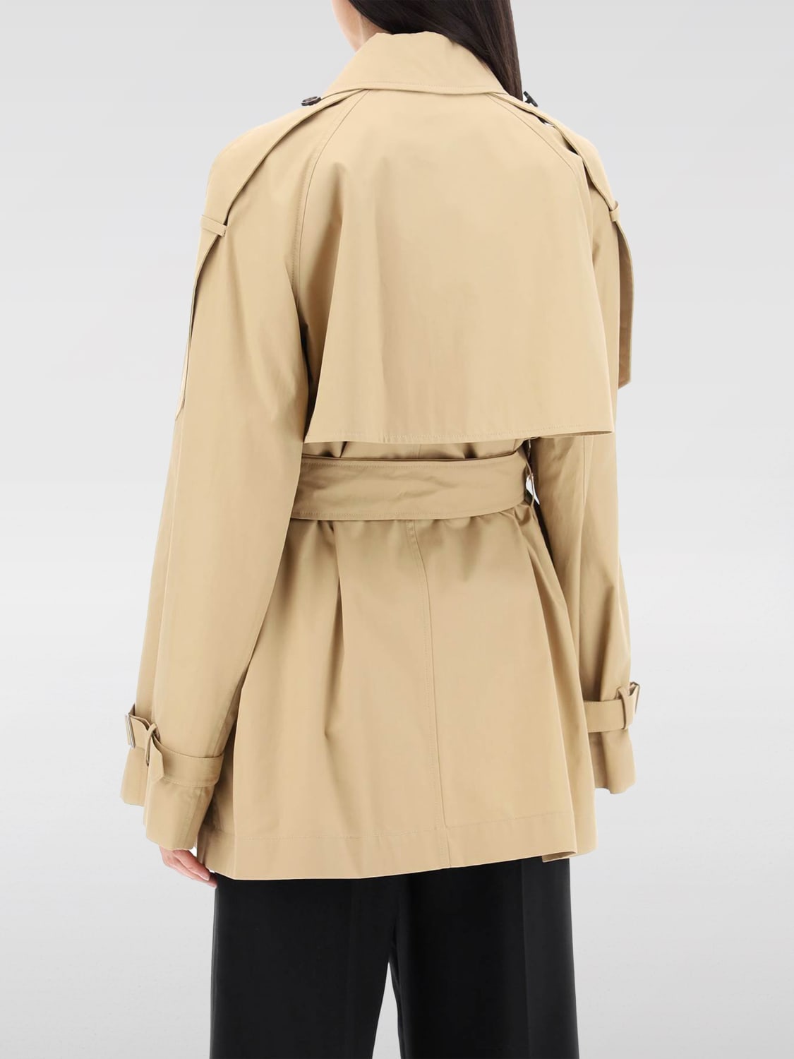 BURBERRY TRENCH COAT: Burberry women's trench coat, Beige - Img 2