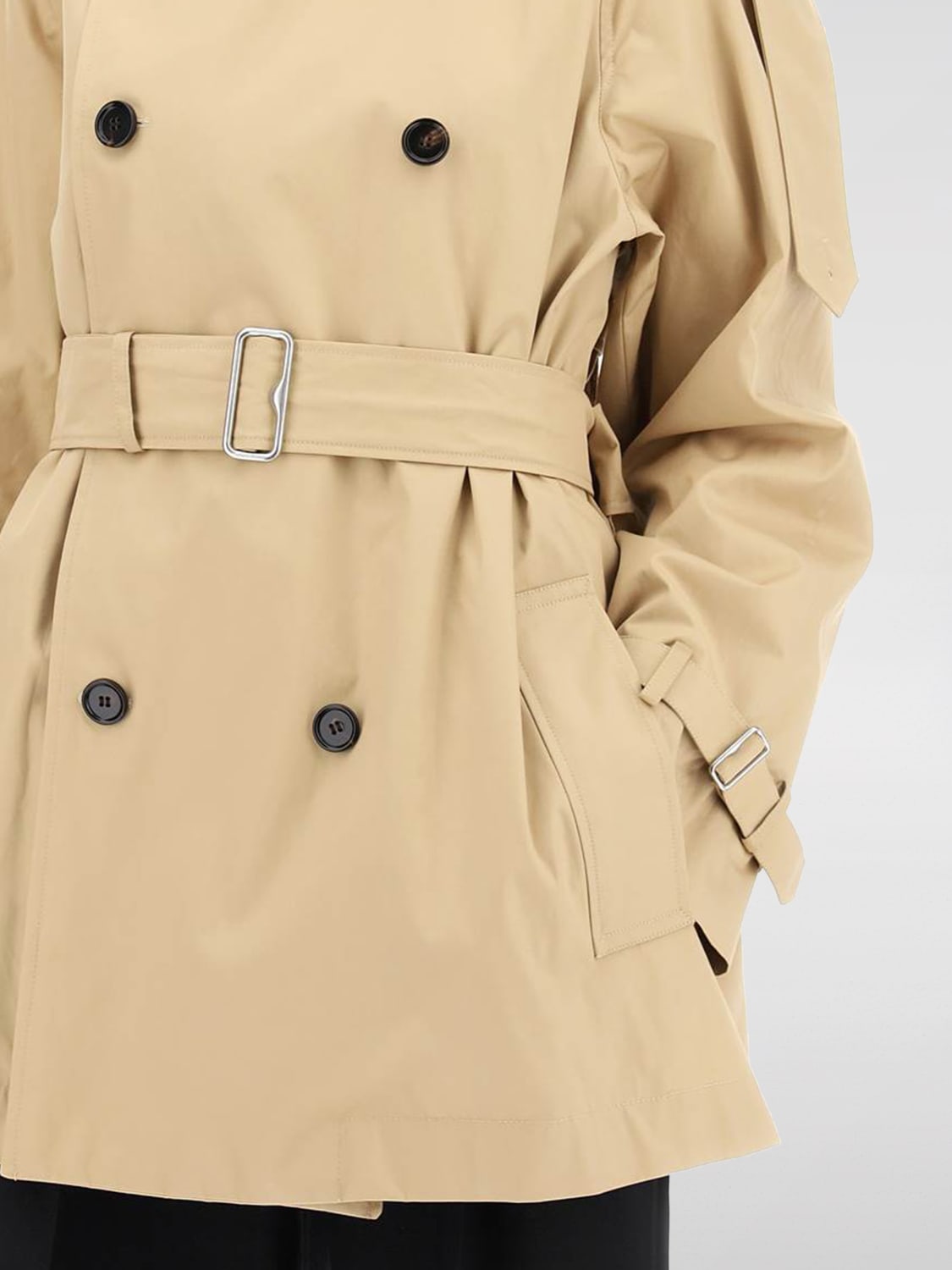 BURBERRY TRENCH COAT: Burberry women's trench coat, Beige - Img 3