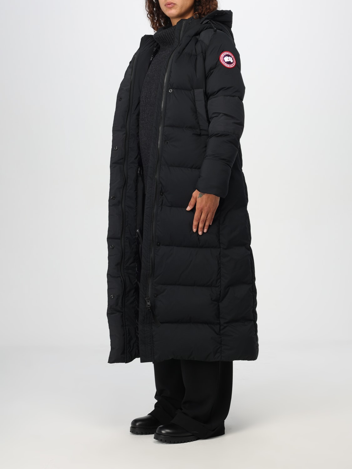 CANADA GOOSE JACKET: Coat woman Canada Goose, Black - Img 3