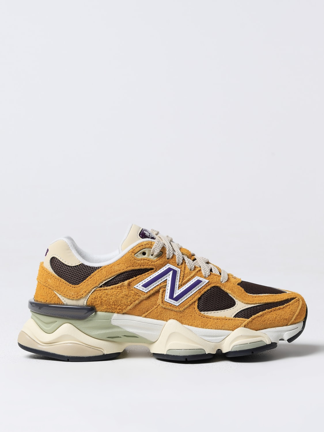 Giglio Sneakers 9060 New Balance in camoscio e mesh