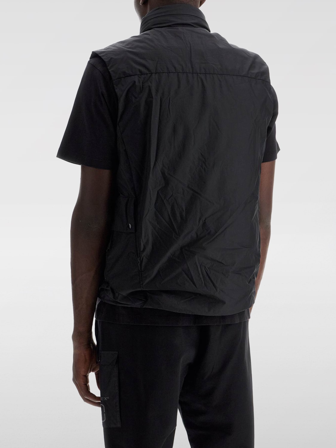 C.P. COMPANY SUIT VEST: C.P. Company men's vest, Black - Img 2