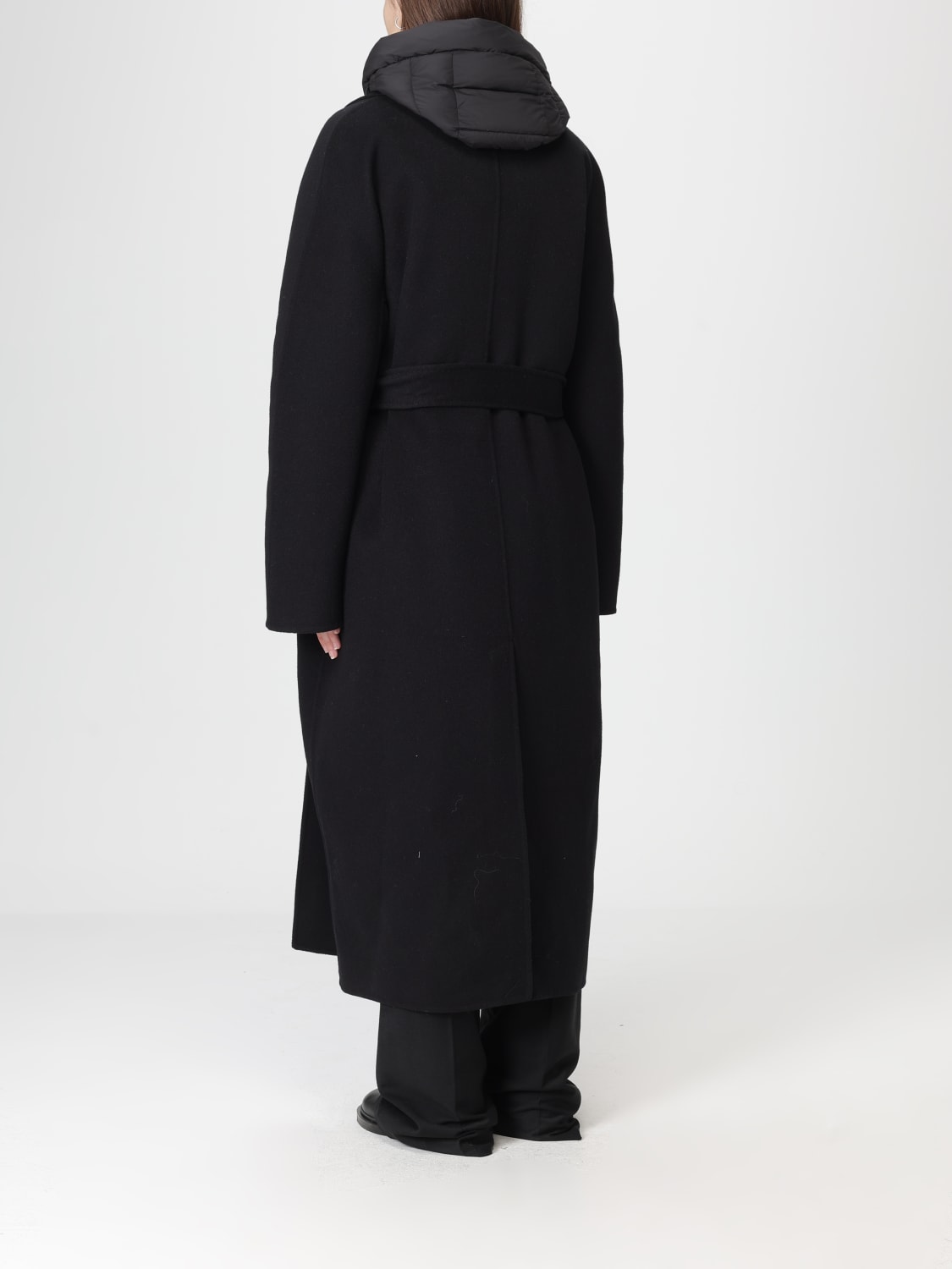 MOORER COAT: Jacket woman Moorer, Black - Img 2