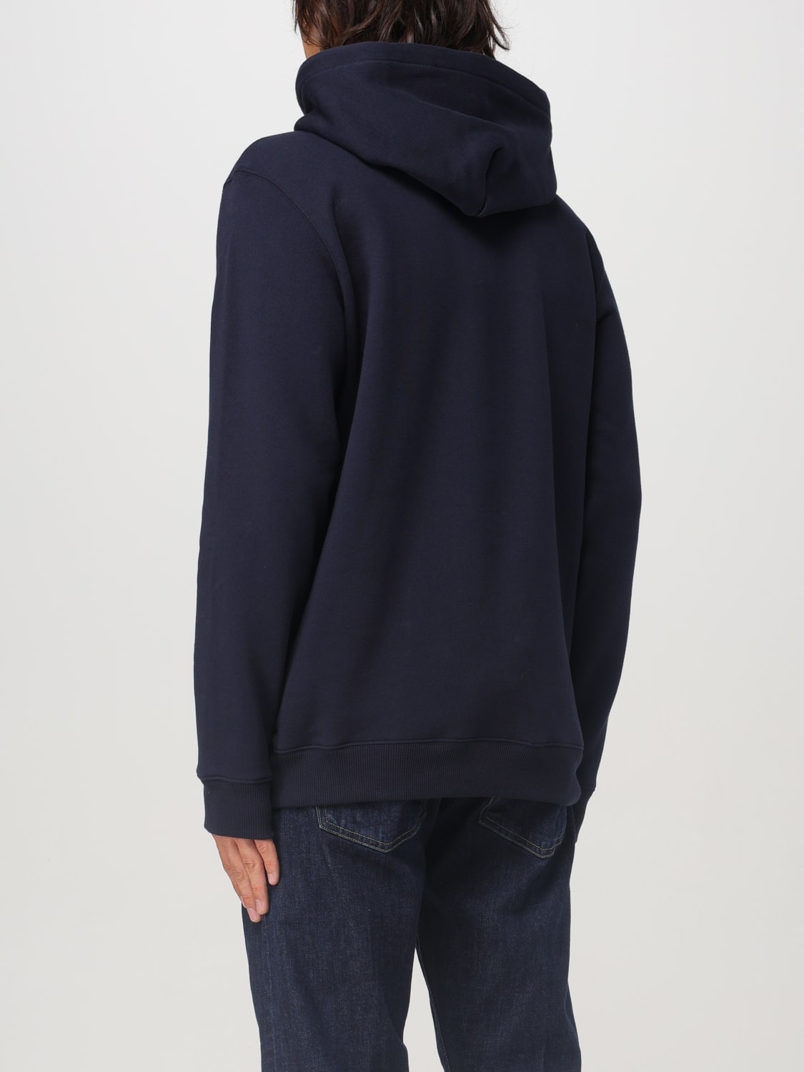 DONDUP FELPA: Felpa Dondup in cotone con logo , Blue Navy - Img 2