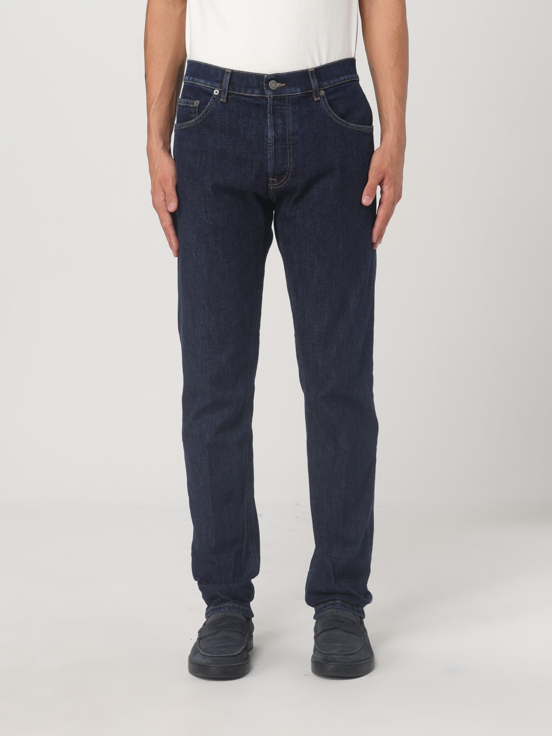 DONDUP JEANS: Jeans Dondup in denim di cotone , Denim - Img 1